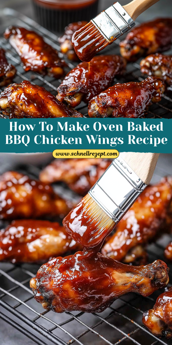 How To Make Oven Baked BBQ Chicken Wings Recipe