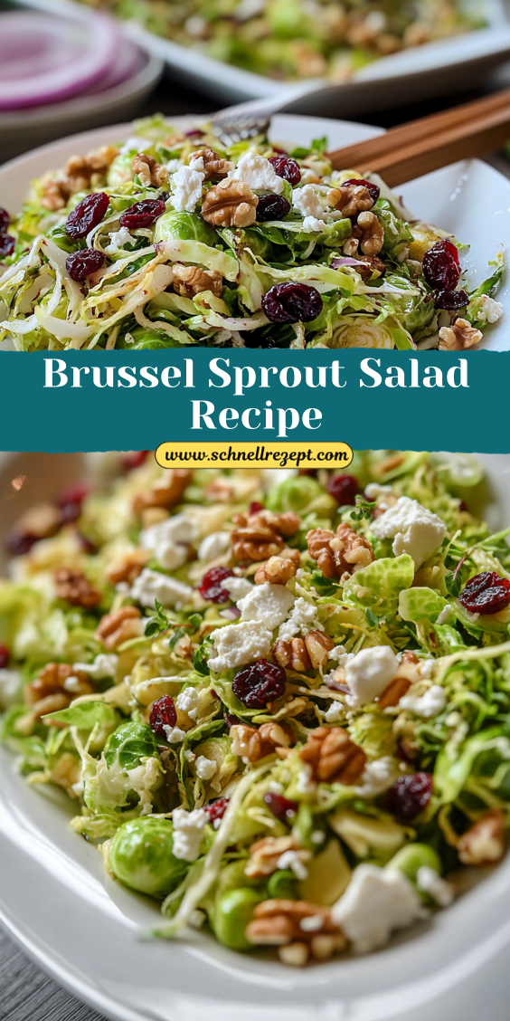 Brussel Sprout Salad Recipe