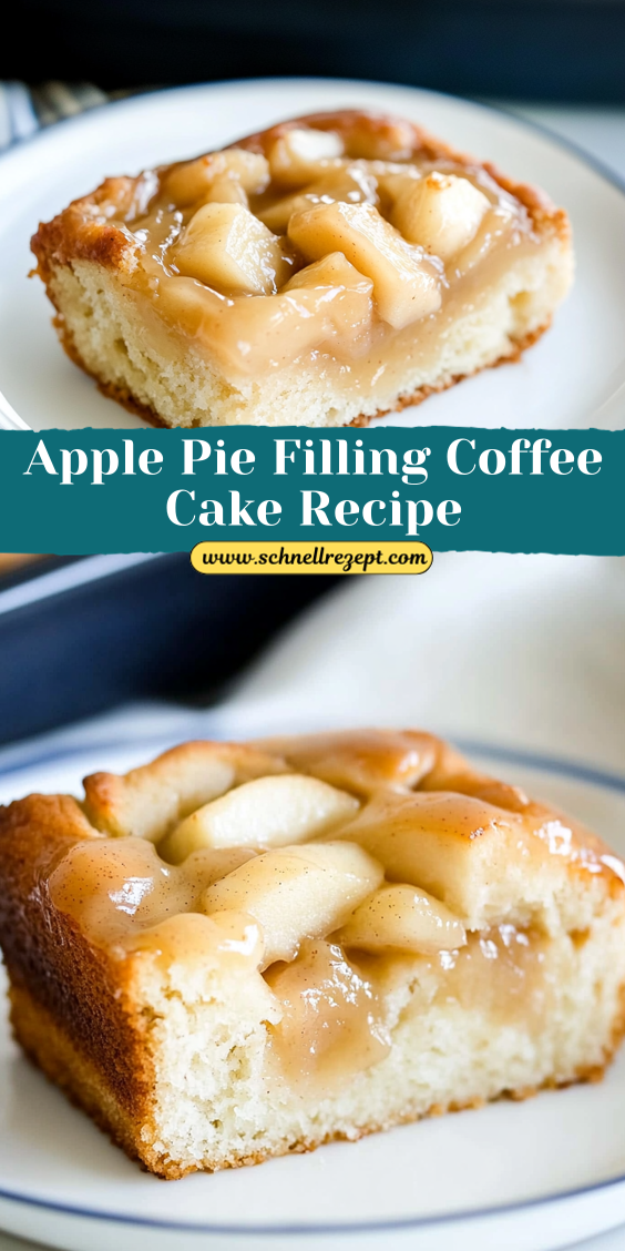 Apple Pie Filling Coffee Cake Recipe