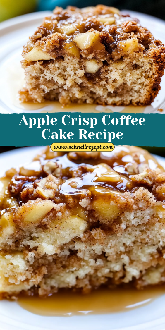 Apple Crisp Coffee Cake Recipe