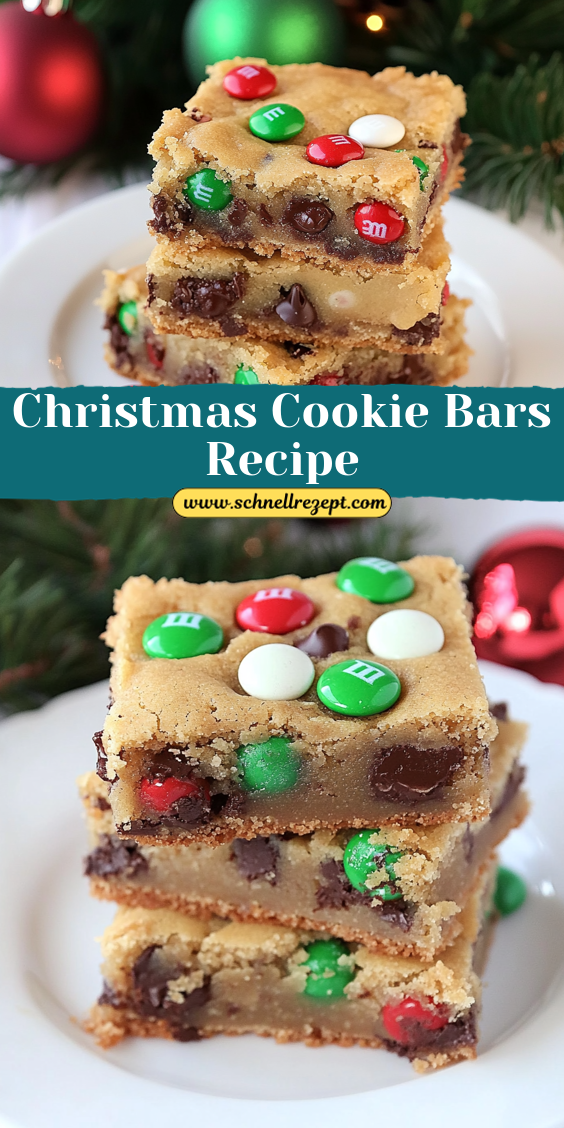 Christmas Cookie Bars Recipe